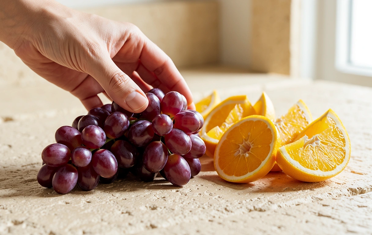 Ingredienti naturali e freschi